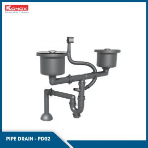 Siphon chậu rửa bát KONOX